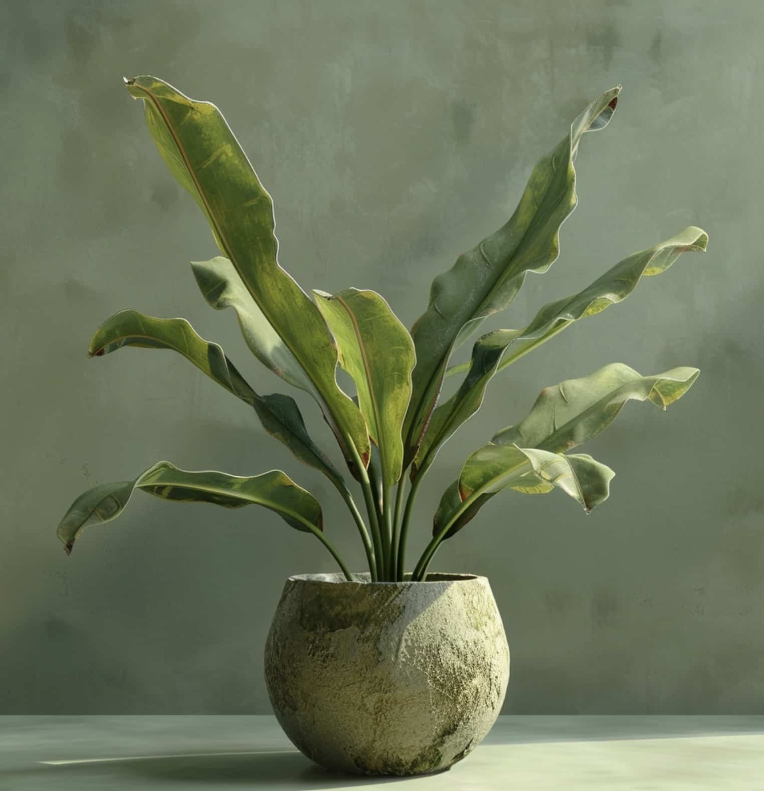 Staghorn Fern, in a Pot