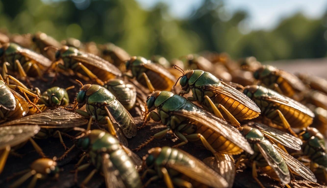 Cicadas swarm Missouri in 2024, impacting residents